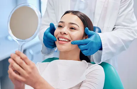 New patient exam & x-rays